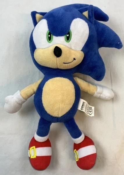 Figurine en peluche SEGA Sonic 30 cm en peluche bleue origin, Bleu, Overige karakters, Autres marques, Comme neuf