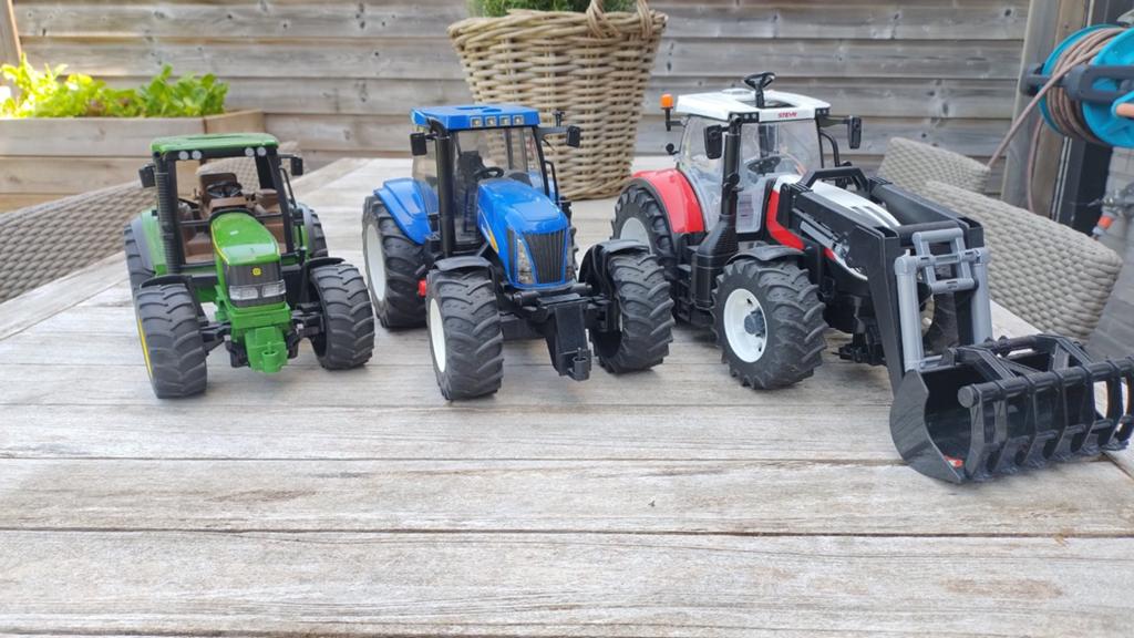 Tractor - set van 3 / apart, Enfants & Bébés, Jouets | Autre, Enlèvement, Utilisé, Garçon
