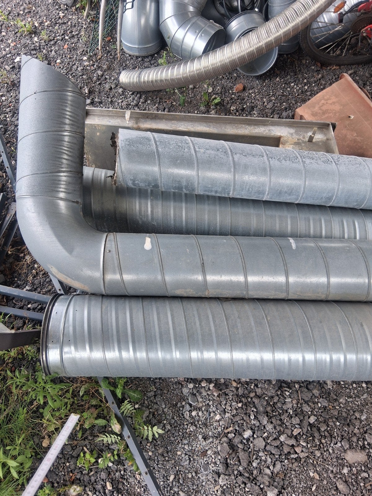 lot ventilatiebuizen, Ophalen