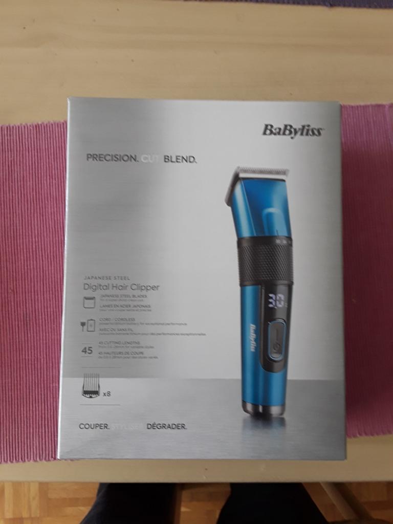 Tondeuse cheveux Babyliss neuve., Tondeuse