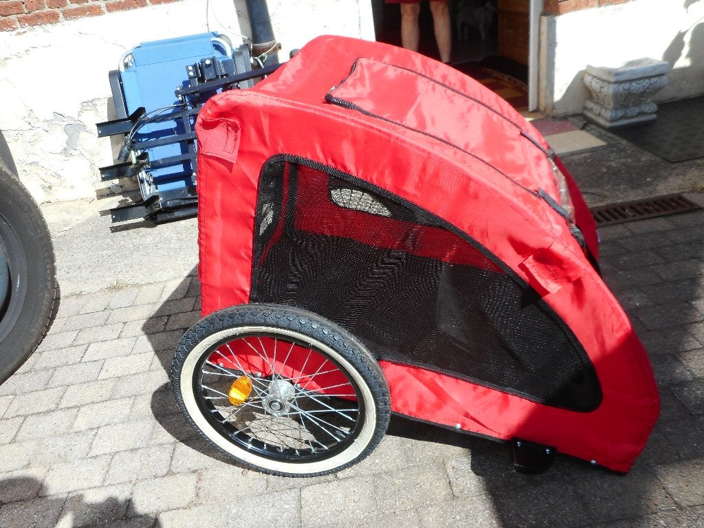 hondenfietskar, Dieren en Toebehoren, Ophalen, Hondenfietskar