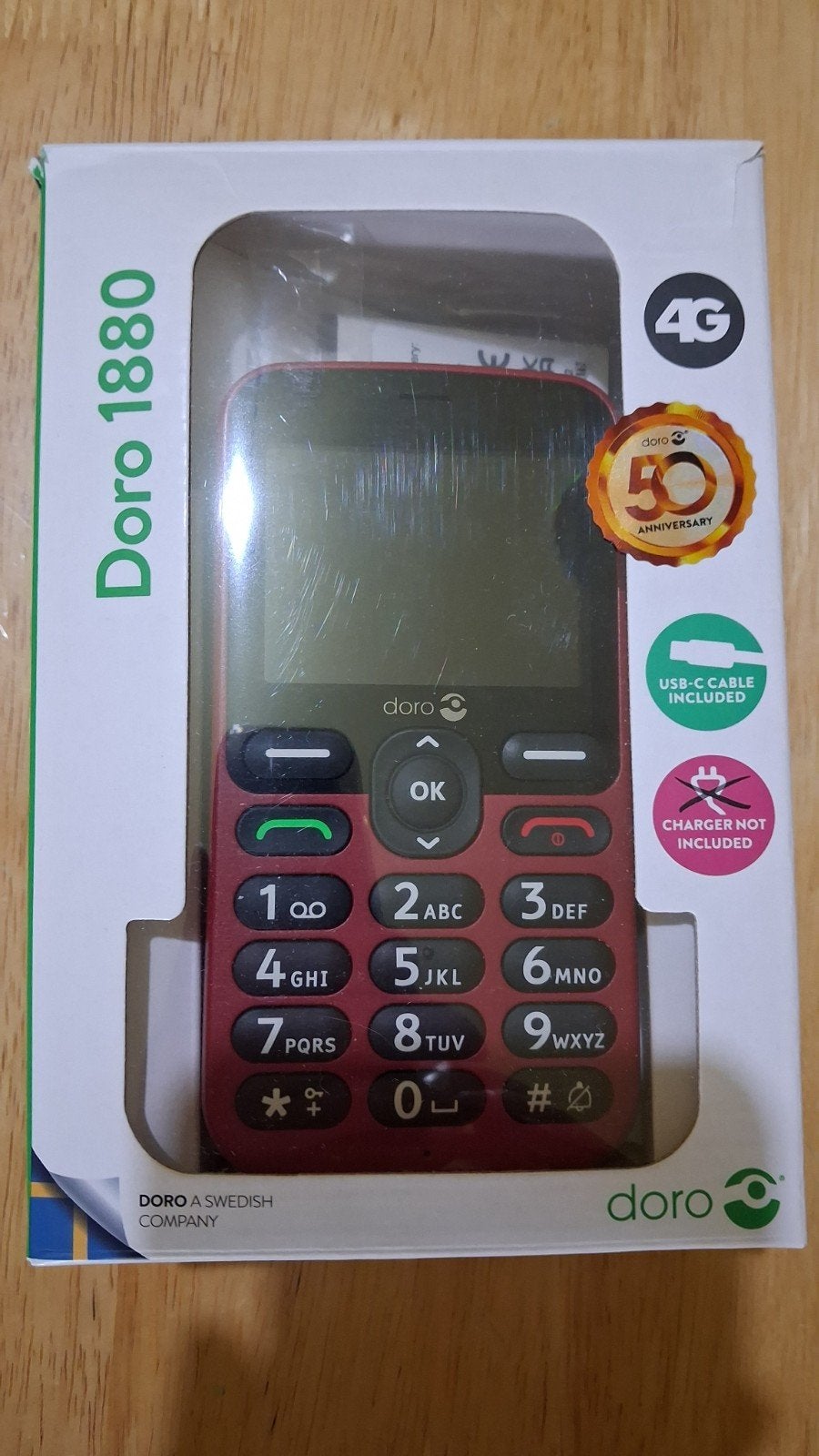 gsm DORO 1880, Télécoms, Enlèvement, Comme neuf, Autres modèles