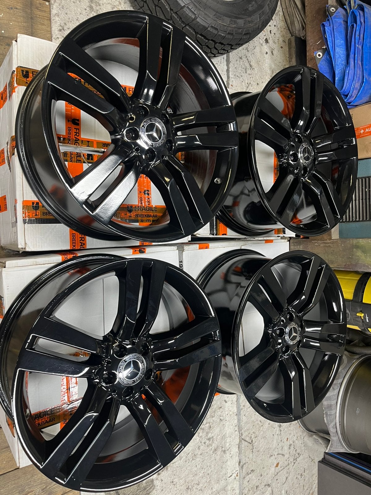 Orginele Mercedes 20 inch glk 5x112, Overige, Gebruikt, Velg(en), Ophalen of Verzenden