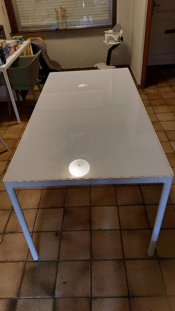 table design, Quatre personnes, 150 à 200 cm, Verre, Enlèvement
