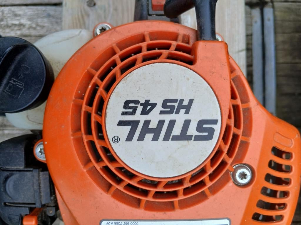 Heggenschaar stihl heggenschaar 45, Tuin en Terras, Ophalen