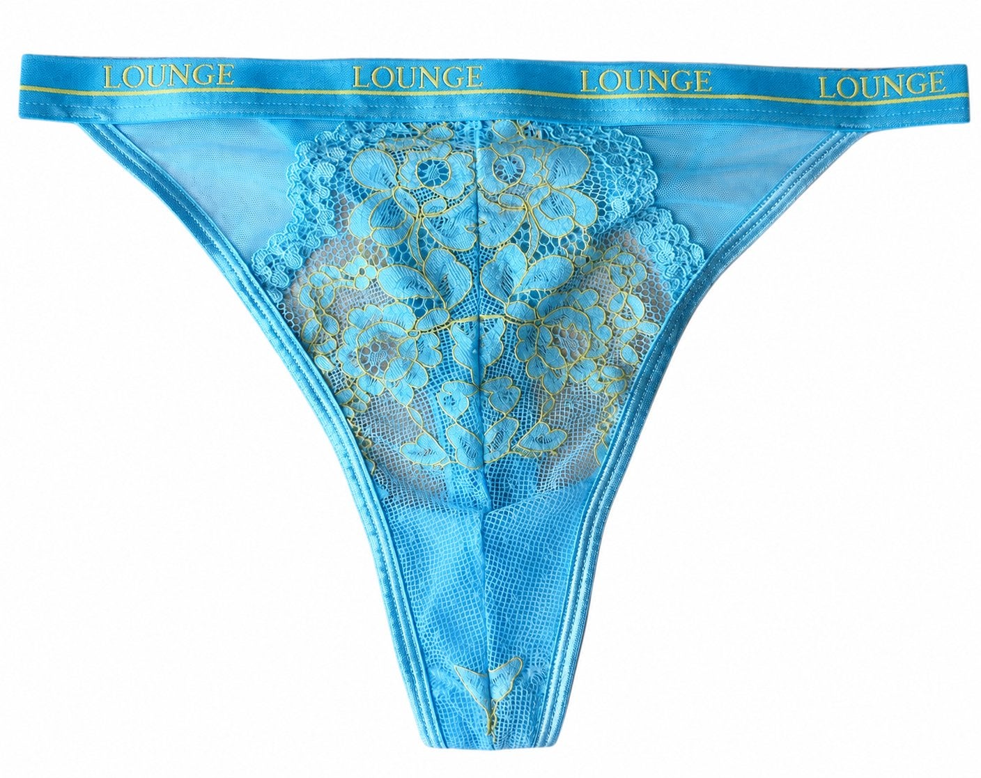 Lounge underwear string, Ophalen of Verzenden, Blauw, Slip