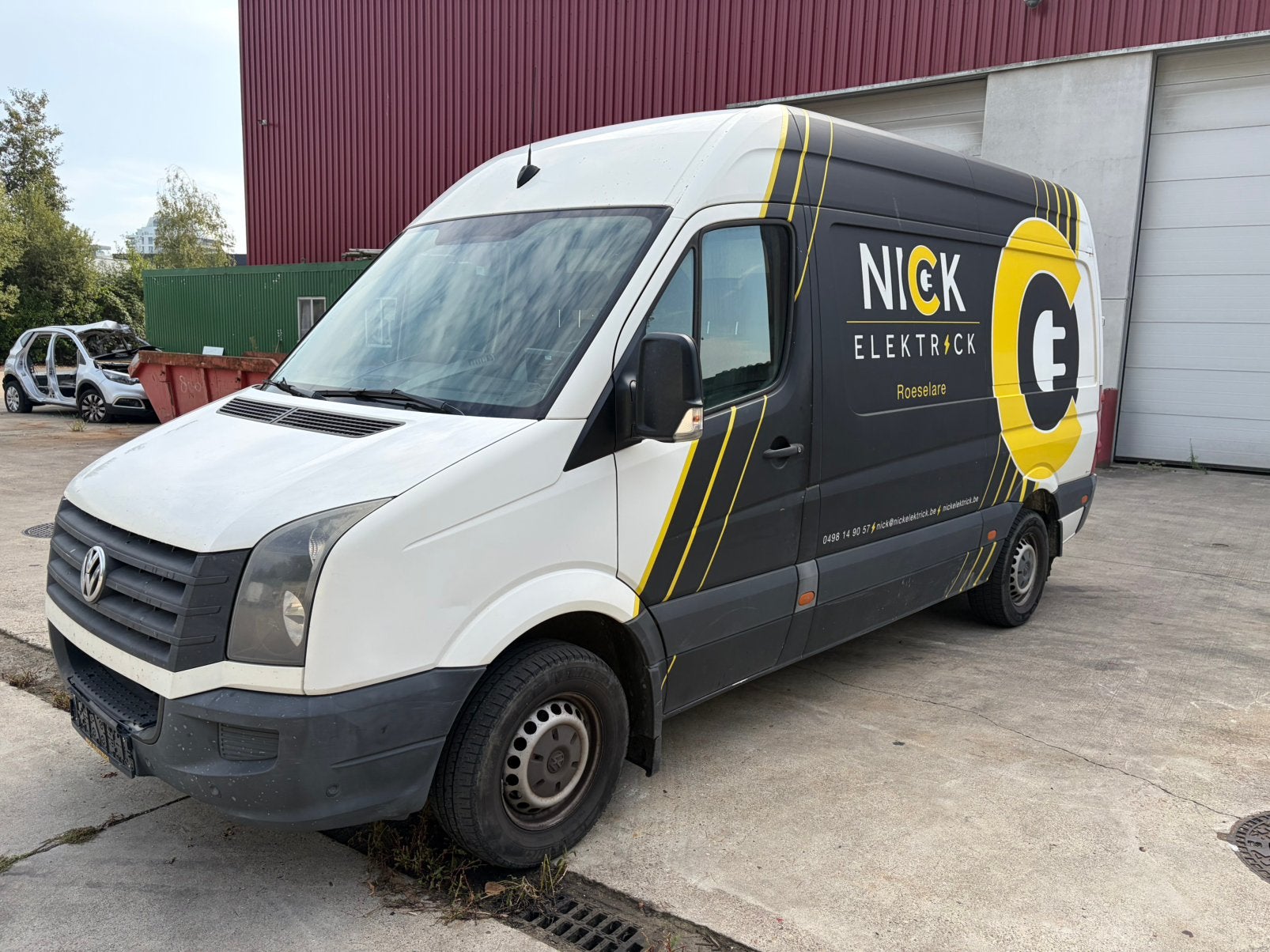Volkswagen Crafter 2.0TDI, Auto's, 100 kW, Euro 5, 4 cilinders, Volkswagen