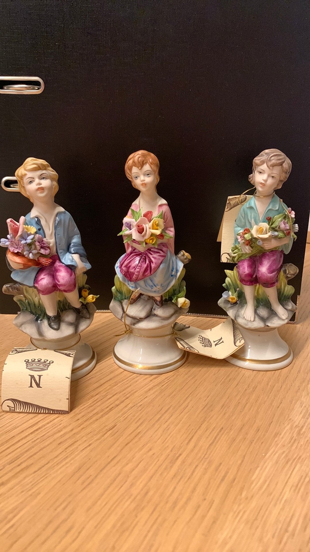 Capodimonte beeldjes. Met certificaat., Ophalen, Zo goed als nieuw