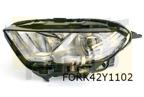 Ford EcoSport koplamp Rechts (halogeen/chrome) Origineel   2, -, Verzenden, -, Nieuw