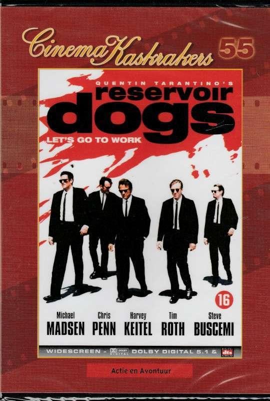 DVD Cinema kaskrakers Reservoir dogs let’s go to work, Vanaf 16 jaar, Ophalen of Verzenden, Nieuw in verpakking, Actiethriller