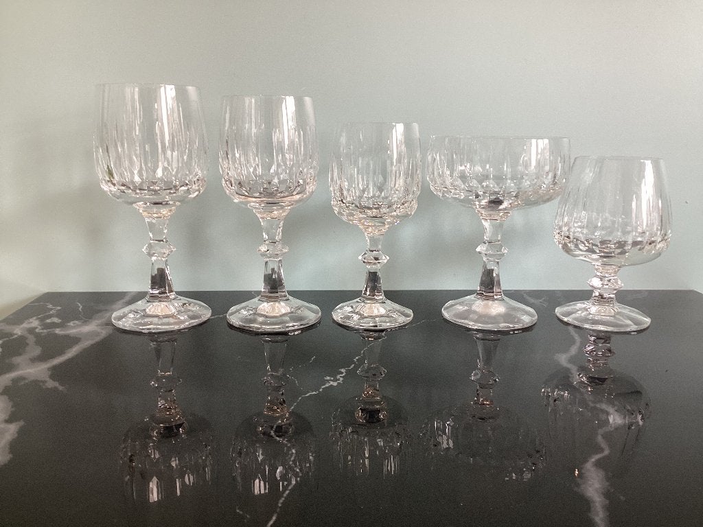 Vaisselle en cristal 60 pc. Tango Schott Zweisel. Ser027/BB., Antiquités & Art, Enlèvement