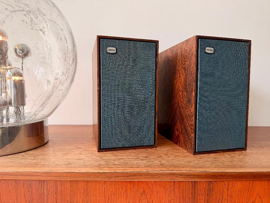 ARENA - vintage speakers, Audio, Tv en Foto, Luidsprekerboxen, Ophalen, Niet werkend, Front, Rear of Stereo speakers, Overige merken
