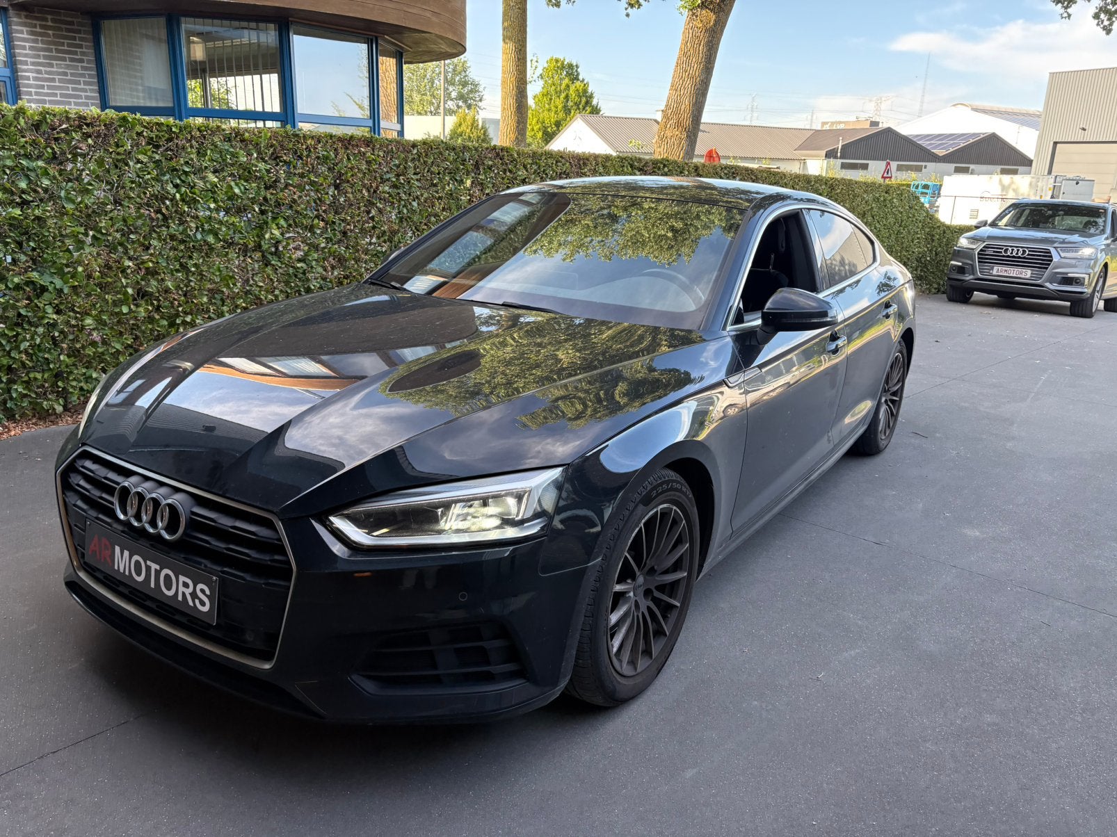 Audi A5 SportBack 2.0i Benzine Cng 2018 093000km Automaat 1e, Autos, Audi, Entreprise, A5, GNC (gaz naturel), Automatique, Enlèvement