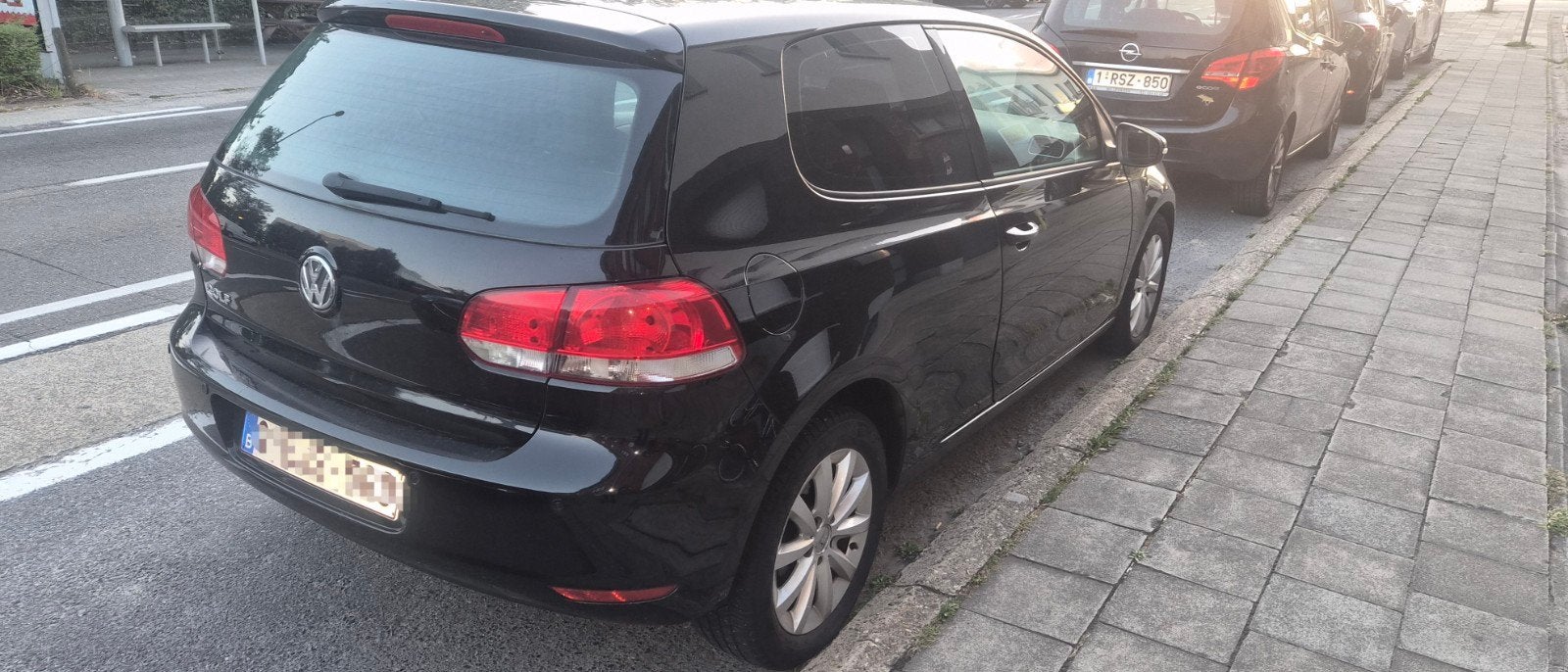 golf 6 1.4 i, Noir, 59 kW, Tissu, 4 cylindres