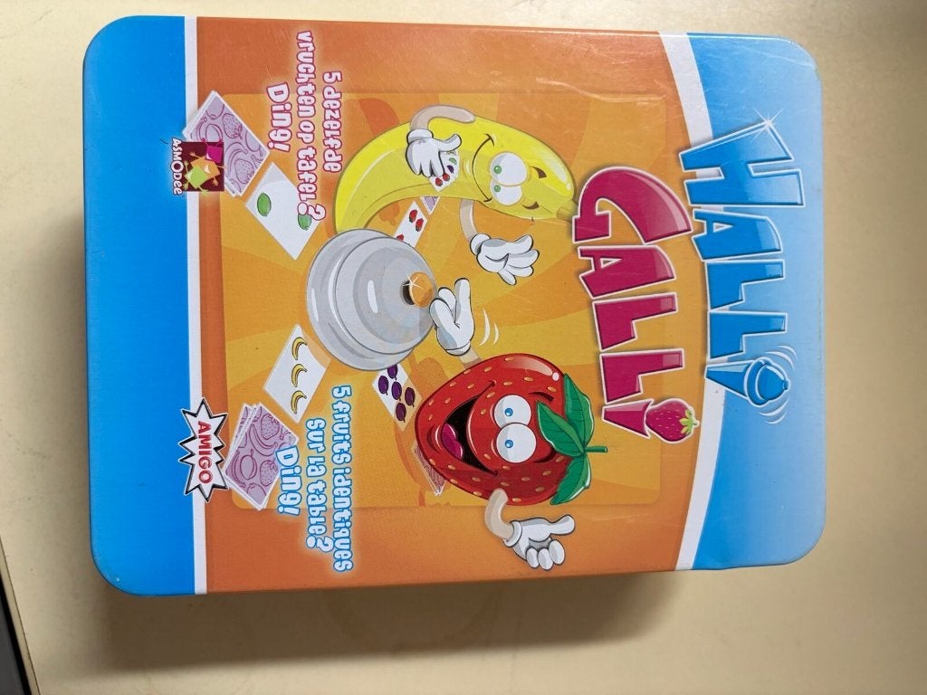 Halli Galli — gezelschapsspel (Amigo/Asmodee) — compleet, Hobby & Loisirs créatifs, Enlèvement ou Envoi