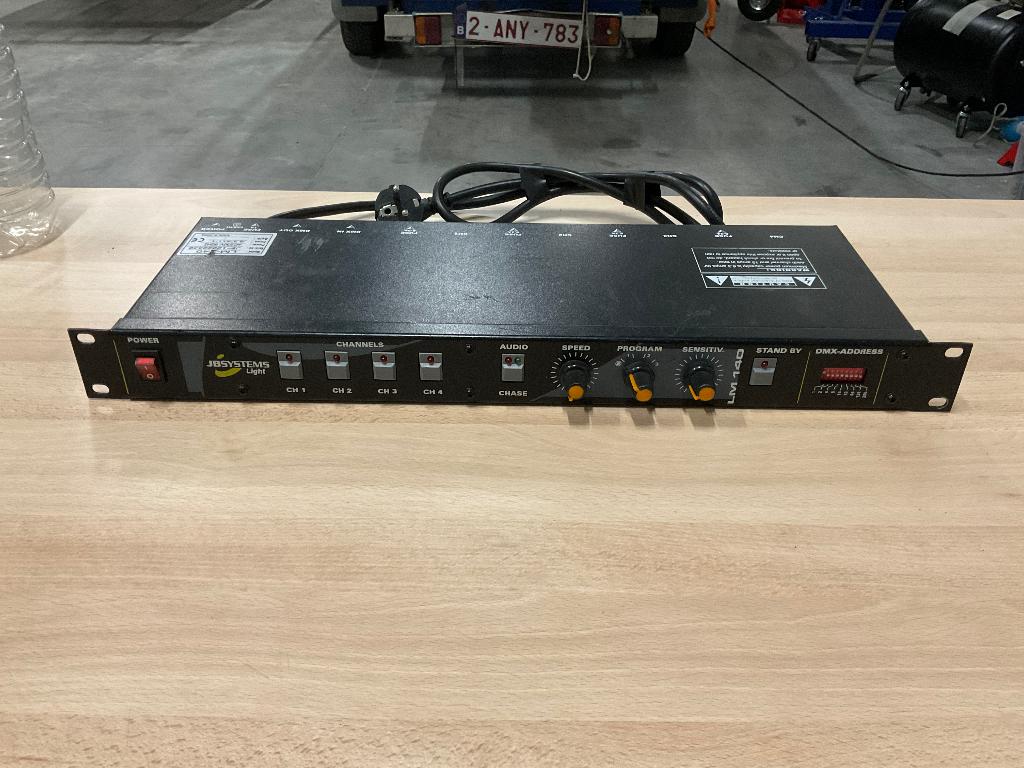 4 ch switch pack met dmx, Ophalen of Verzenden, Gebruikt, Overige typen
