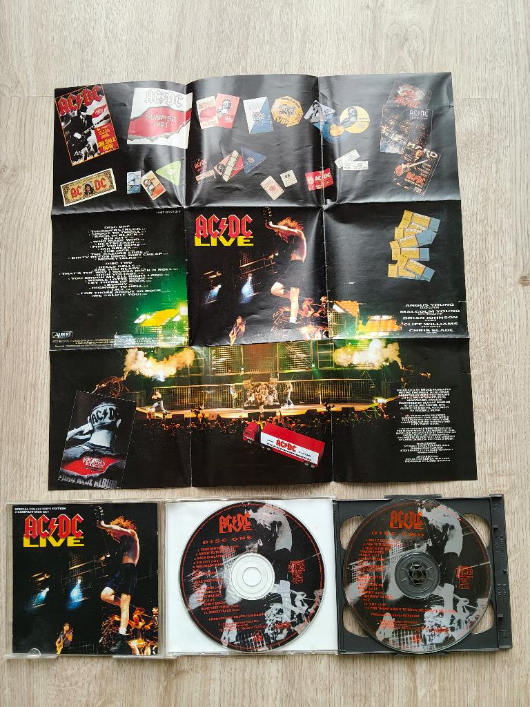 AC/DC LIVE 2 CD'S, Cd's en Dvd's, Vinyl | Rock, Verzenden