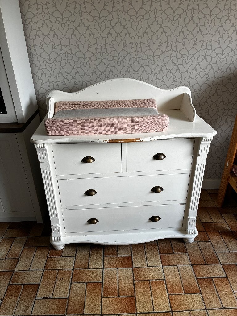 Landelijke commode/verzorgingstafel, Maison & Meubles, 3 ou 4 tiroirs, Enlèvement, Utilisé, Landelijk