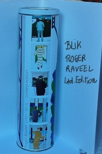 Blik ltd. Edition Roger Raveel, Gelimiteerde oplage, Ophalen of Verzenden, Overige onderwerpen