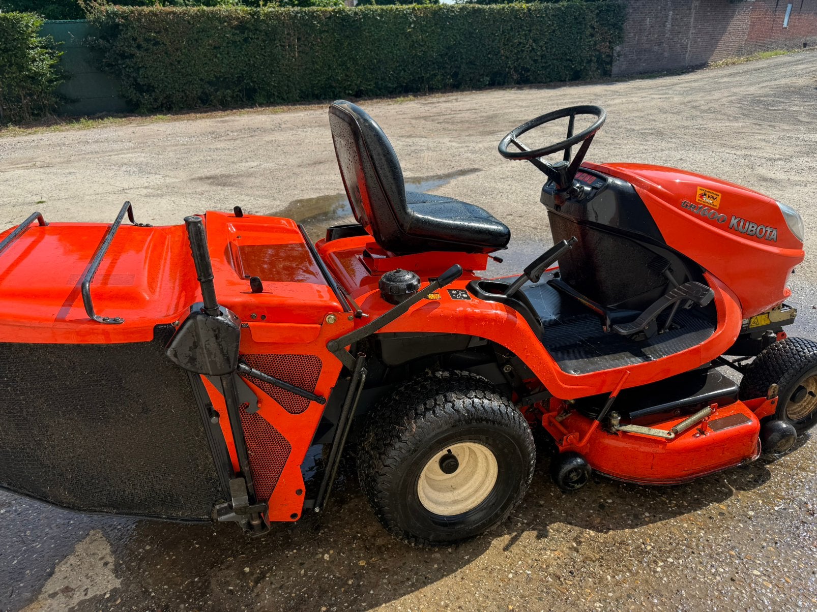 Kubota gr1600 diesel, Ophalen, Gebruikt, Opvangbak