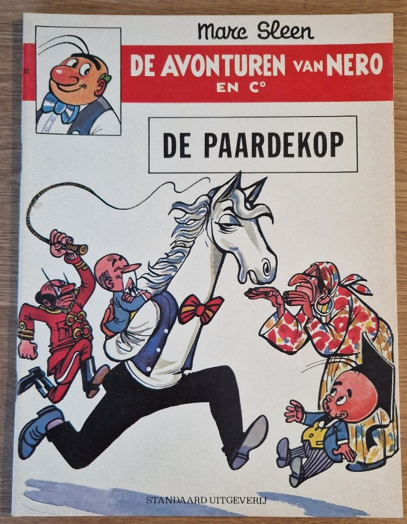 Nero - De paardekop -48-1982 Strip, Une BD, Enlèvement ou Envoi, Comme neuf