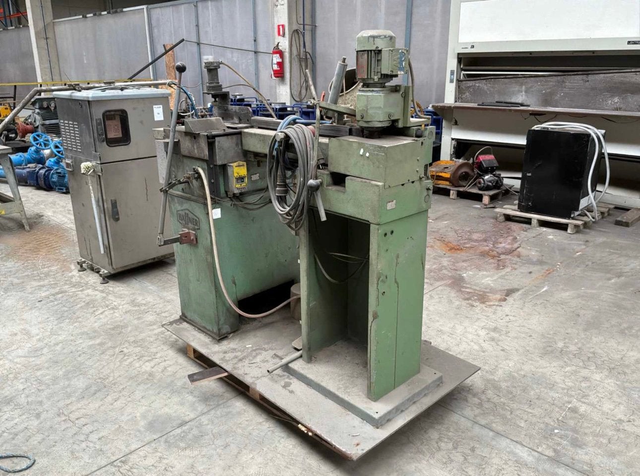 Haffner GL 173 Glaslijstenzaag – professionele machine, Enlèvement, Utilisé