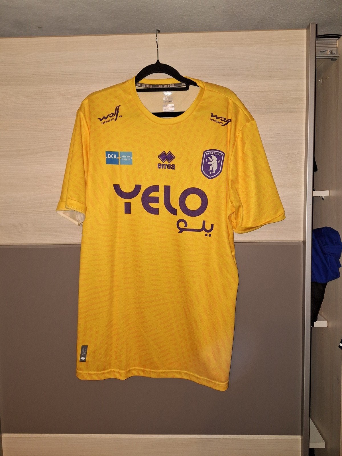 Keepershirt Beerschot XXL, Groter dan maat XL, Ophalen of Verzenden, Zo goed als nieuw, Shirt