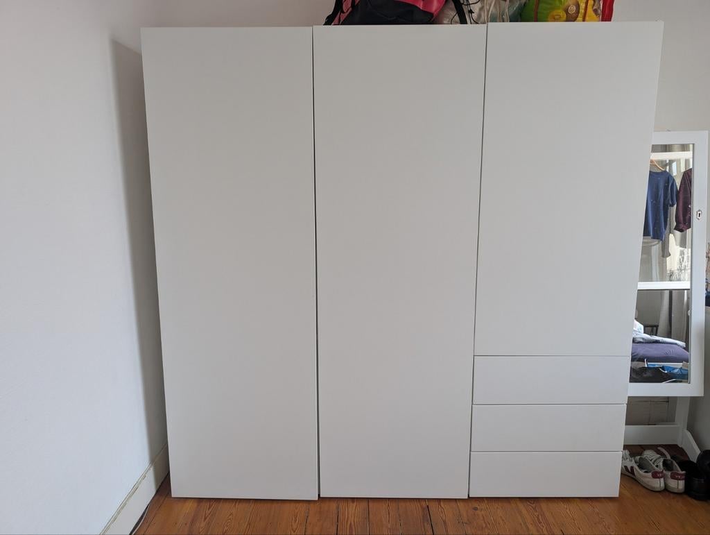 Witte Ikea Platsa kast, Huis en Inrichting, Ophalen