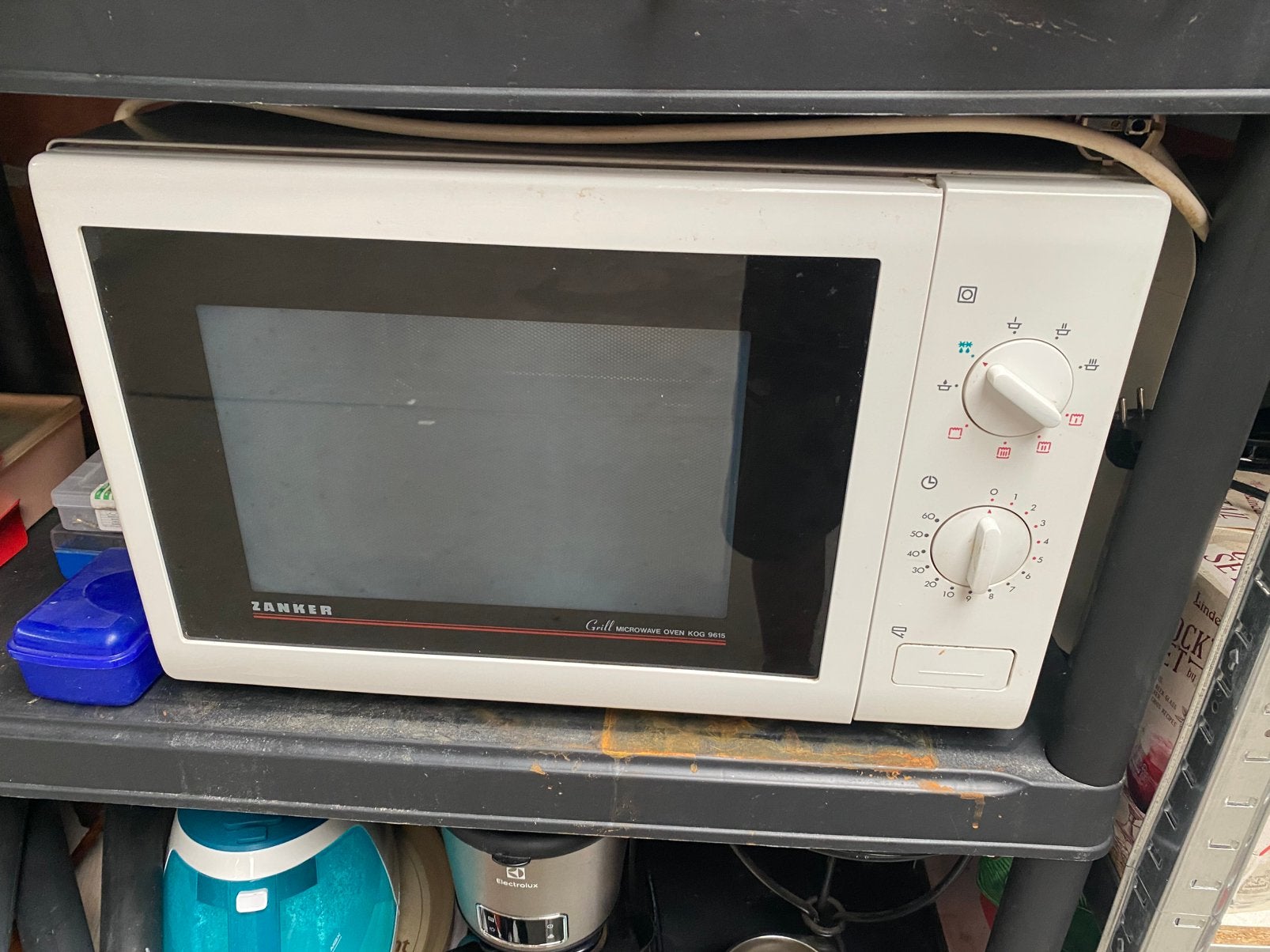 Microgolfoven, Elektronische apparatuur, Microgolfovens, Ophalen, Zo goed als nieuw, Combi-microgolfoven, 45 tot 60 cm
