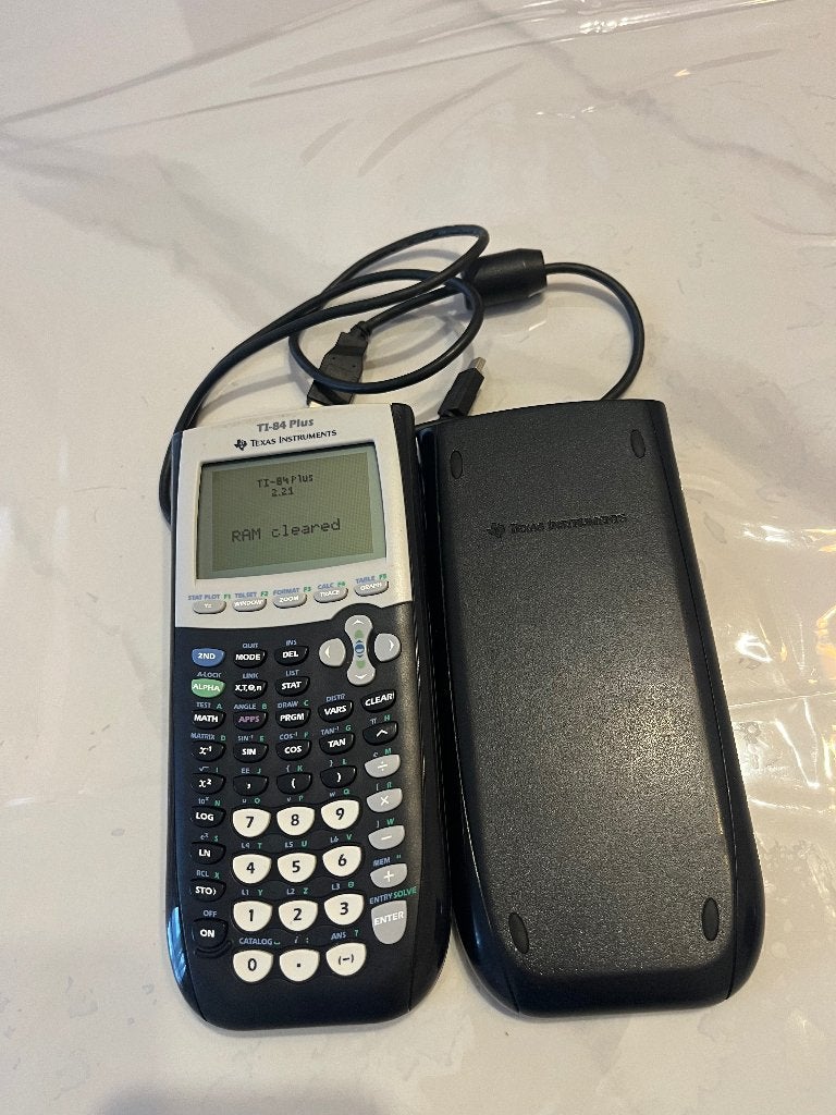 Rekenmachine Texas Instruments Ti- 84 Plus., Ophalen of Verzenden, Grafische rekenmachine, Gebruikt