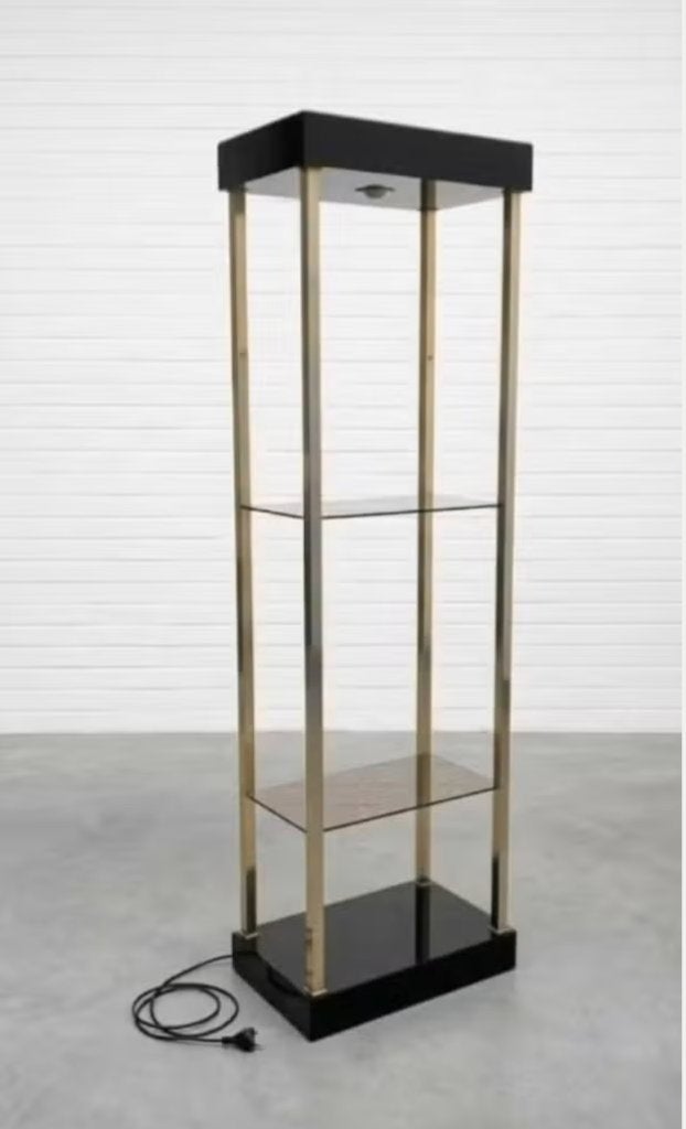 vitrine Belgo Chrome, Huis en Inrichting, Ophalen, Gebruikt, Glas