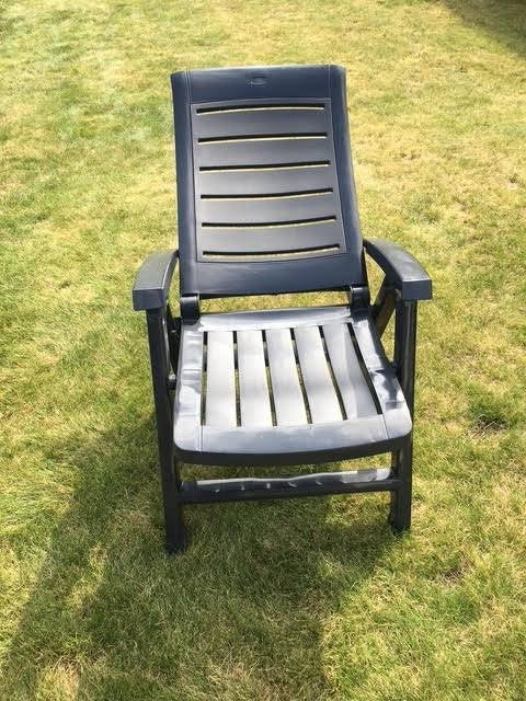 Tuinstoel, Jardin & Terrasse, Chaises de jardin, Enlèvement, Utilisé, Synthétique, Ajustable