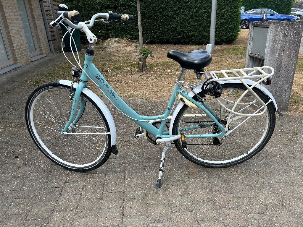 Oxford Damesfiets lichtblauw, Ophalen, Gebruikt, Overige merken, Versnellingen
