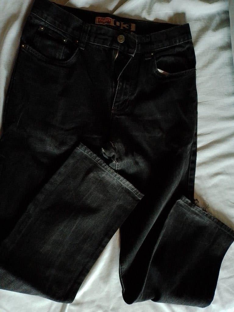 zwarte jeans broek jongen Jinglers goede staat 12j, Ophalen of Verzenden, Zo goed als nieuw, Jongen, Broek