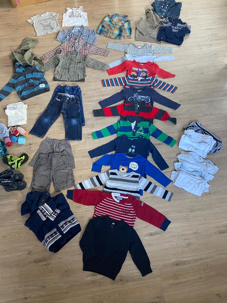 Te koop: bundel jongenskleren maat 86, Ophalen of Verzenden, Zo goed als nieuw, Jongetje, Overige typen