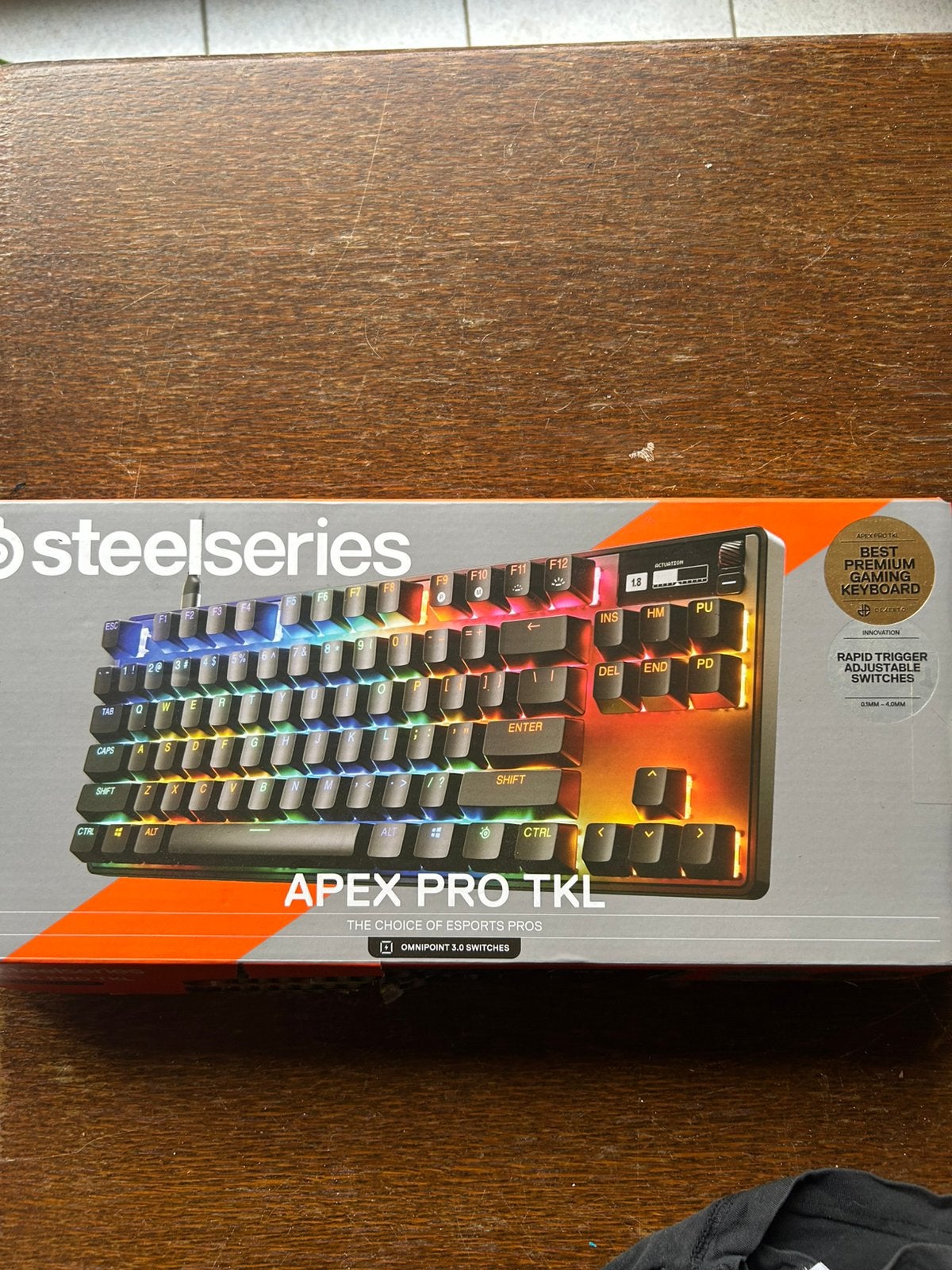 Clavier de jeu Steelseries Apex Pro, Informatique & Logiciels, Claviers, Enlèvement ou Envoi, Qwerty, Comme neuf