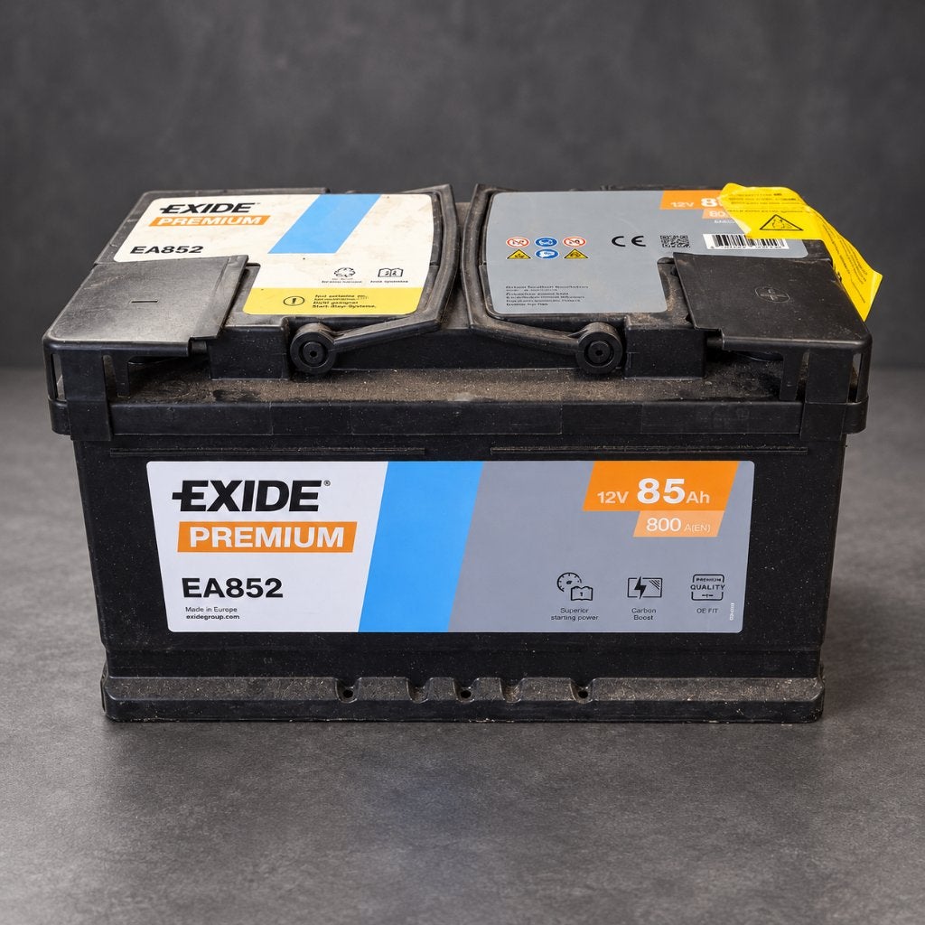 Batterie Exide Premium EA852 12V 85Ah 800A – neuve, Neuf