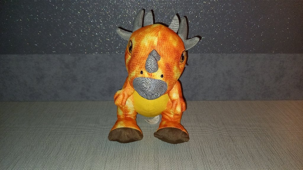 Jouet en peluche en forme de dinosaure Jurassic World, Enlèvement ou Envoi, Comme neuf, Orange, Dinosaure