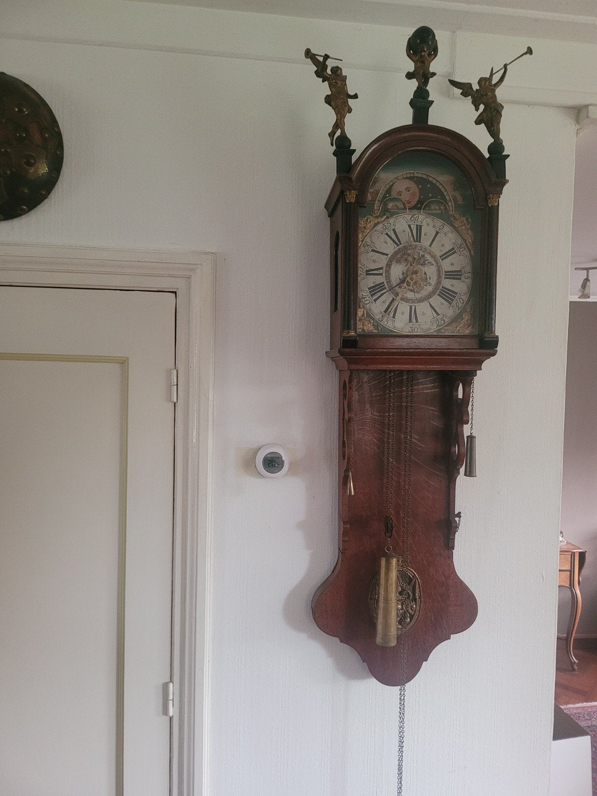 Horloge arrière frisonne antique, Antiquités & Art, Enlèvement