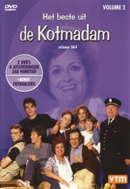 De kotmadam seizoen 1&2 3&4 dvd, Saison 1, Enlèvement ou Envoi, Tous les âges, Néerlandais