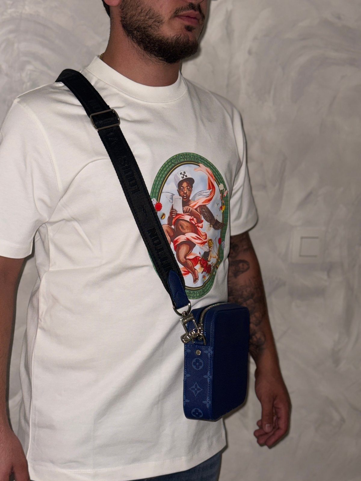 Luis Vuitton mannen tas, Handtassen en Accessoires, Tassen | Schoudertassen, Ophalen of Verzenden, Nieuw, Blauw, Overige merken