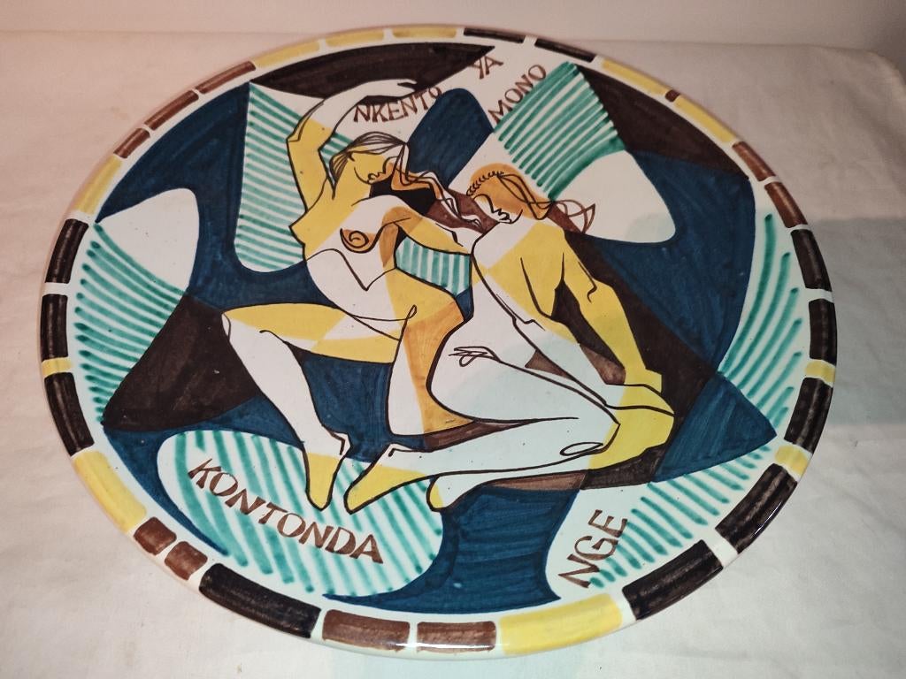 Edy Buyse - perignem - grote schaal, Antiek en Kunst, Antiek | Keramiek en Aardewerk, Ophalen of Verzenden