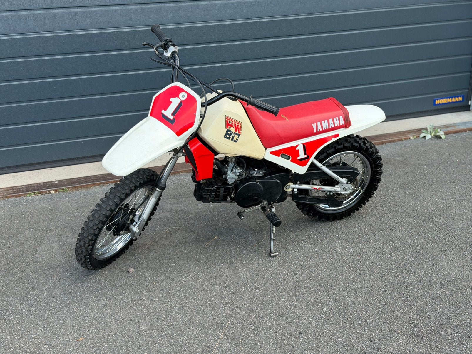 YAMAHA PW 80, Motoren, Ophalen