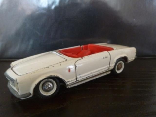 Collector Mercedes 230SL - TEKNO (Dk) 1:43  Vintage RARE !, Enlèvement ou Envoi, Utilisé, Voiture