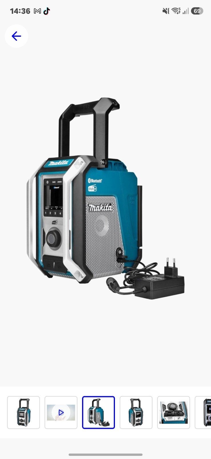 Radio de chantier Makita (nouvelle), Bricolage & Construction, Enlèvement