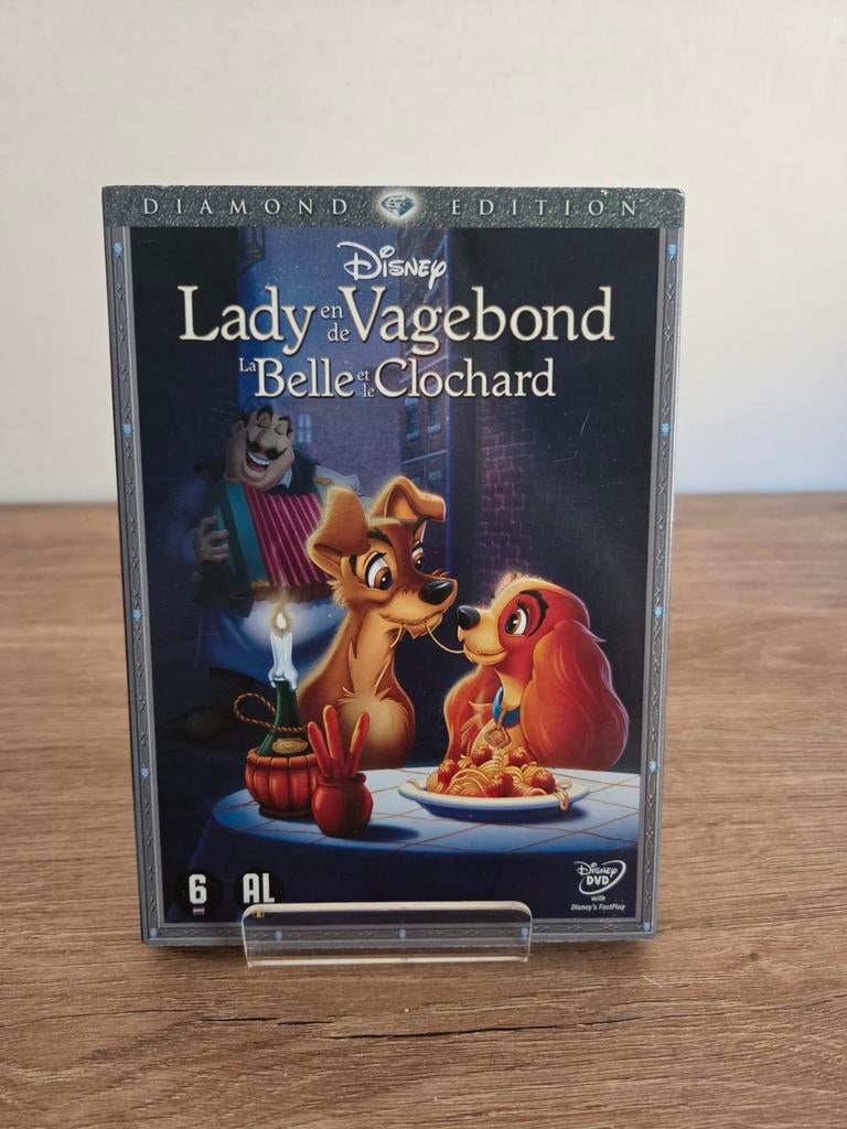 Lady en de Vagebond met gouden rugnummer 15 van Disney, Cd's en Dvd's, Ophalen of Verzenden