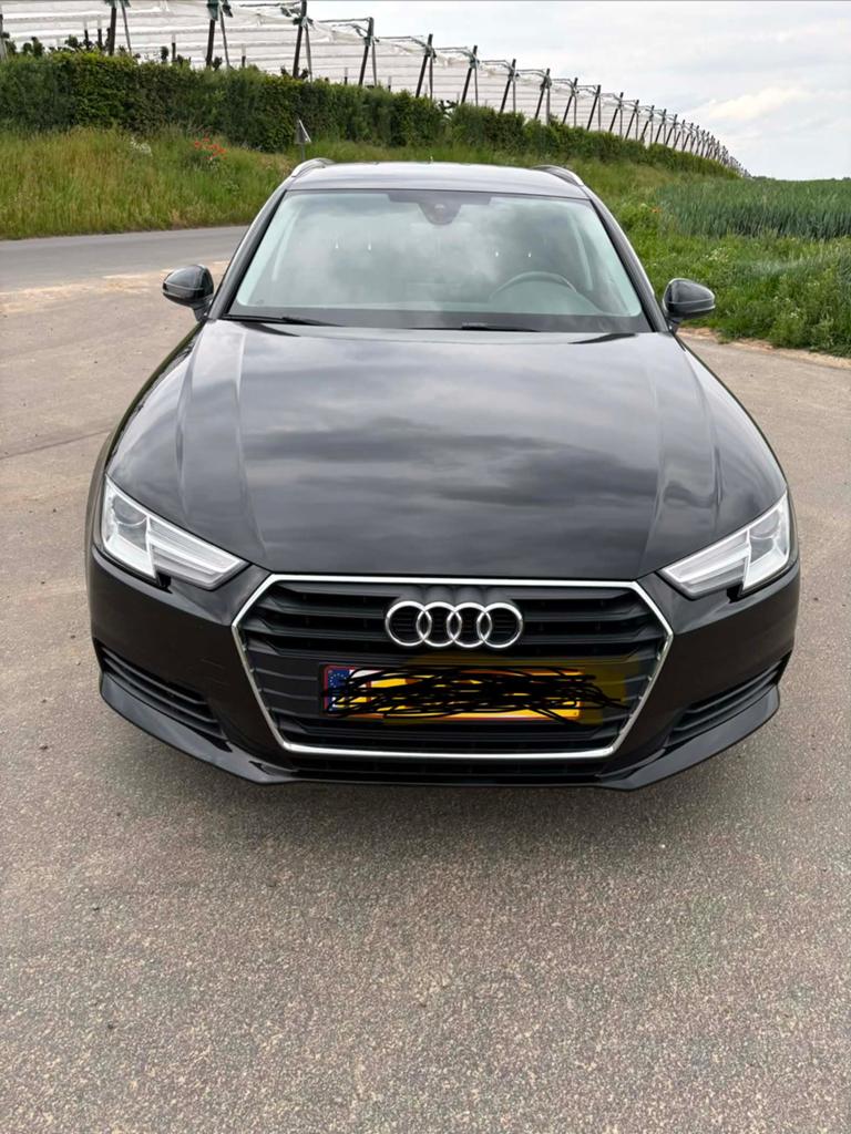 Audi A4 stationwagen, Auto's, Audi, Particulier, A4, Elektrische ramen, Diesel, Euro 6, Break, 5 deurs, Handgeschakeld, Zwart