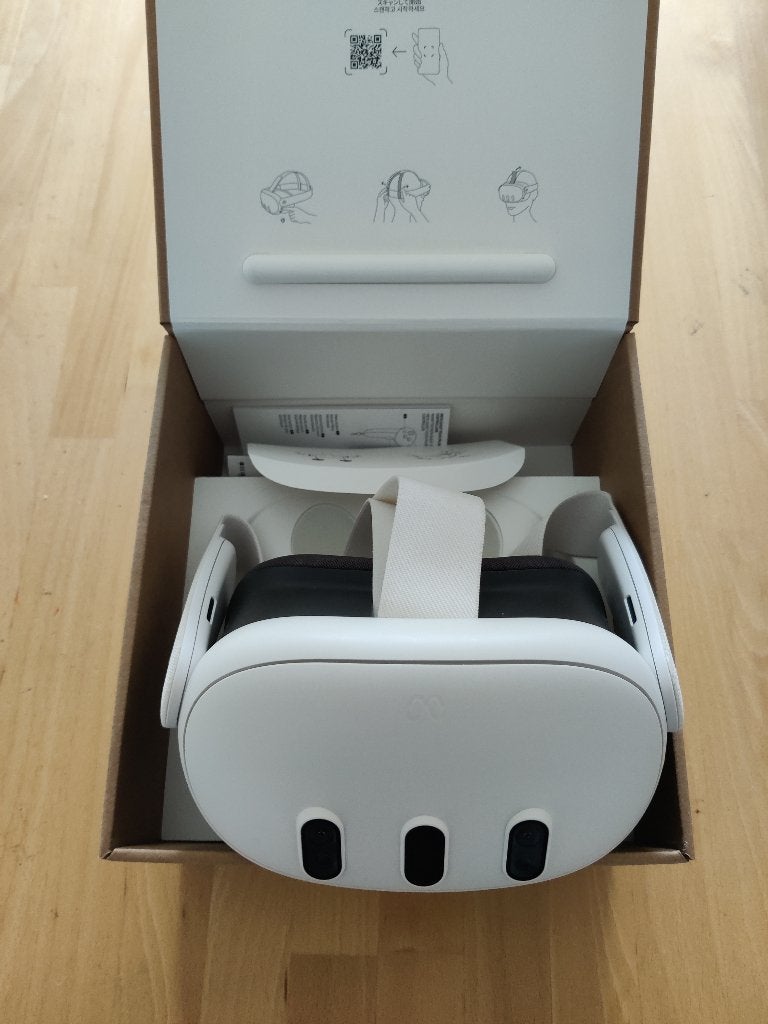 Quest 3 512GB + Link Cable, Enlèvement, Comme neuf, Lunettes VR, Autres plateformes