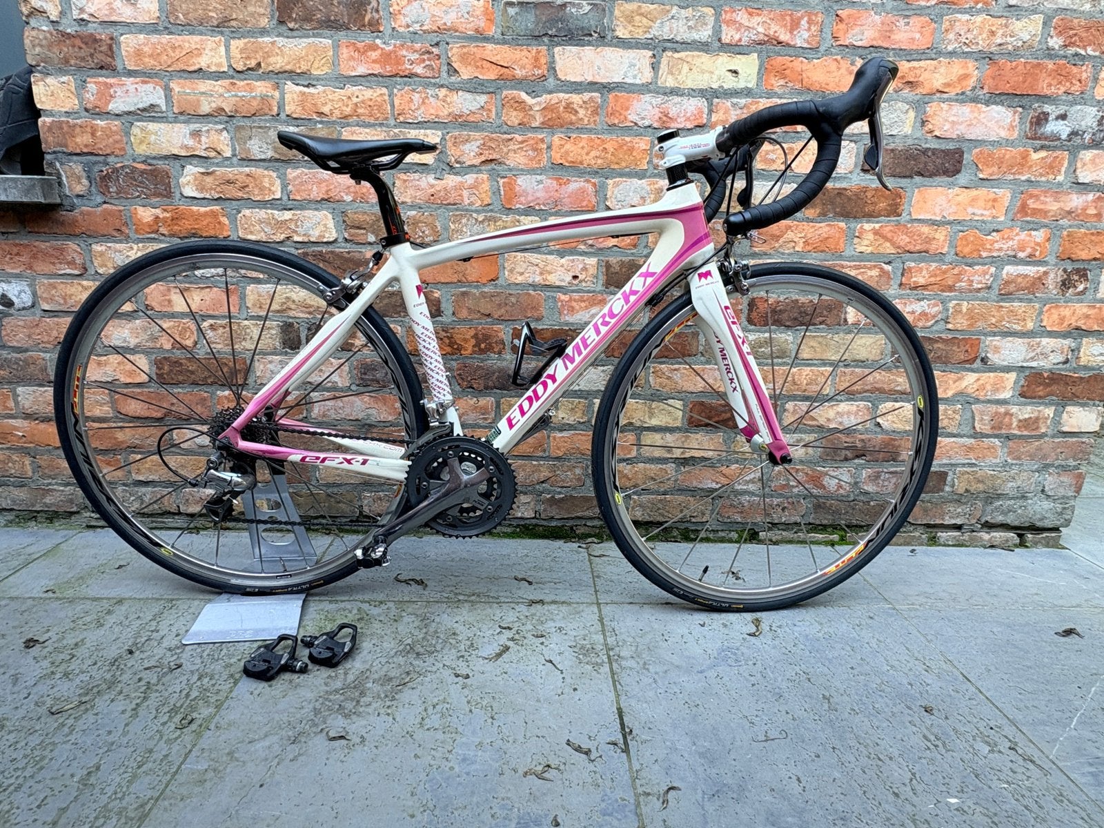 Koersfoets 48 Eddy Merckx, Fietsen en Brommers, Gebruikt, Carbon, Minder dan 49 cm, Dames