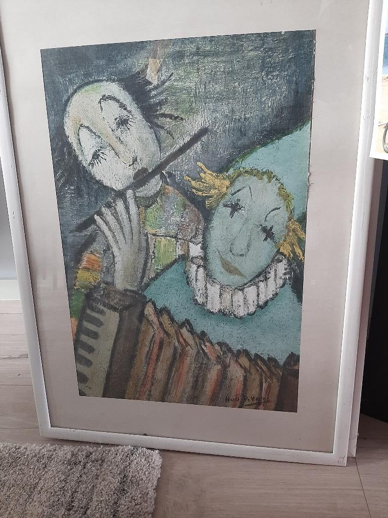 Schilderijen Hubert De Vries, Antiek en Kunst, Ophalen